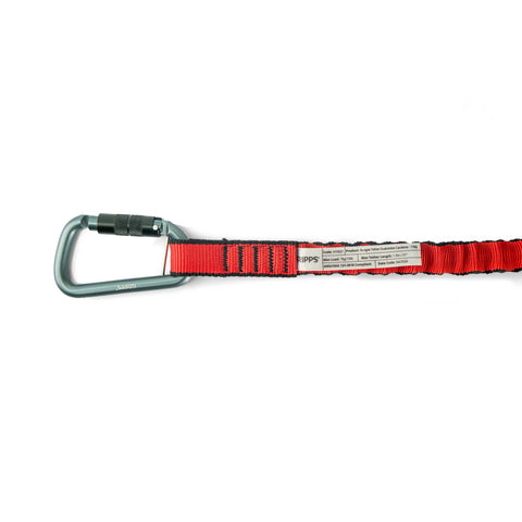 Bungee Tether Dual-Action Carabiner - 7kg / 15lb